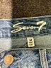 Seven7 Blue Denim Shorts Size 14 - photo 3