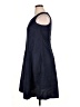 Roaman's 100% Polyester Solid Blue Casual Dress Size 14W - photo 5