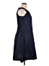 Roaman's 100% Polyester Solid Blue Casual Dress Size 14W - photo 4