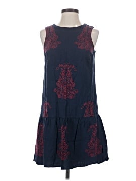 ann taylor drop waist dress Ann Taylor Loft Black Brown Medallion Print Drop Waist Shift Dress Geometric
