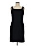Ann Taylor Solid Black Cocktail Dress Size 8 Petite - photo 1