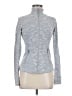 Lululemon Athletica Gray Track Jacket Size 6 - photo 1