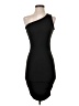 Unbranded Solid Black Cocktail Dress Size XS - photo 1