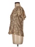 Parker Gold Short Sleeve Blouse Size M - photo 5