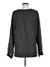 Vince. 100% Silk Gray Long Sleeve Silk Top Size M - photo 2