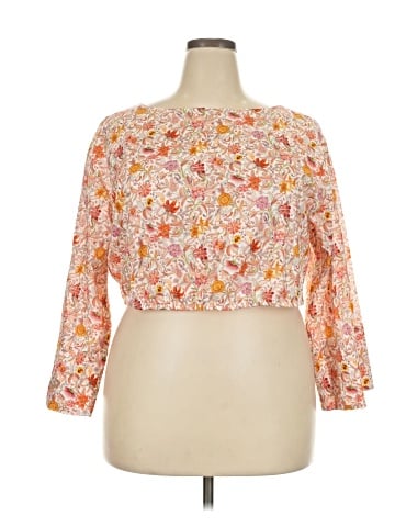 Liberty Art Fabrics for J.Crew 3/4 Sleeve Blouse (view 1)