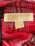 MICHAEL Michael Kors 100% Cotton Plaid Red Sleeveless Button-Down Shirt Size 4 - photo 7
