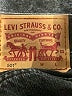Levi's 100% Cotton Hearts Black Denim Shorts Size 26 waist - photo 3