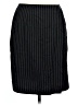 Kathie Lee Stripes Black Formal Skirt Size 14 - photo 1