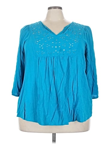 Chelsea & Theodore 3/4 Sleeve Blouse (view 1)