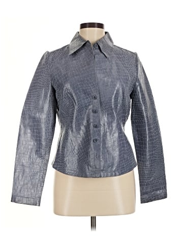 In Suede Denim Jacket (view 1)