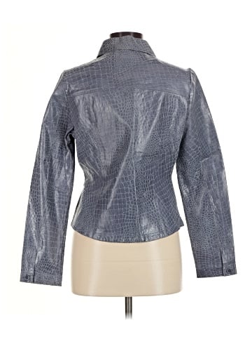 In Suede Denim Jacket (view 2)
