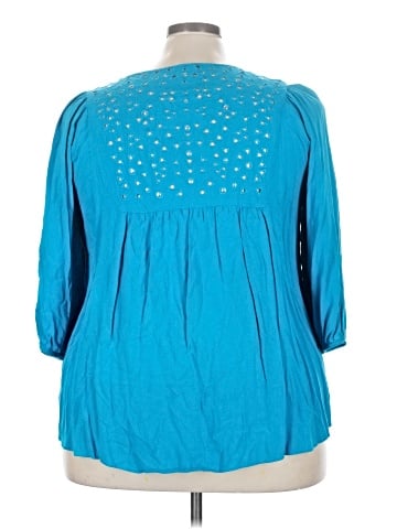 Chelsea & Theodore 3/4 Sleeve Blouse (view 2)