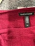 Eileen Fisher 100% Merino Extra Fine Wool Solid Burgundy Wool Pullover Sweater Size L - photo 7
