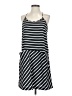 Gap Outlet 100% Polyester Stripes Black Casual Dress Size S - photo 1