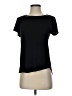 Alfani Black Short Sleeve Top Size S - photo 1