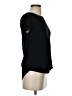Alfani Black Short Sleeve Top Size S - photo 4