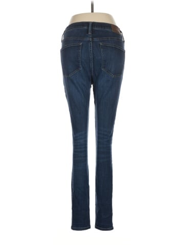 Madewell 9" Mid-Rise Skinny Jeans in Larkspur Wash: TENCEL&trade; Denim Edition (view 2)