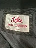 Justice 100% Polyester Floral Black Track Jacket Size 12 - 14 - photo 3