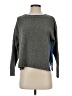 Topshop Color Block Gray Pullover Sweater Size 2 - photo 1