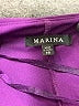 Marina Solid Purple Cocktail Dress Size 16 - photo 7
