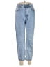 Pull&Bear 100% Cotton Hearts Blue Jeans Size 6 - photo 1
