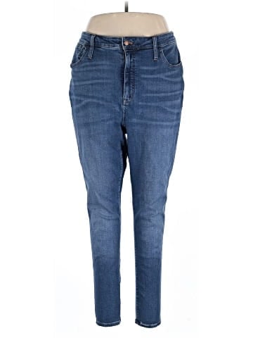 Madewell 10" High-Rise Roadtripper Supersoft Jeans in Playford Wash (view 1)
