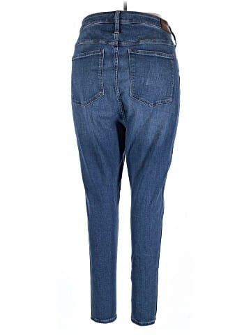 Madewell 10" High-Rise Roadtripper Supersoft Jeans in Playford Wash (view 2)