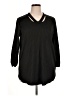 C established 1946 Black 3/4 Sleeve Blouse Size 14 - 16 - photo 1