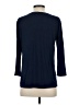 Market and Spruce 100% Polyester Blue 3/4 Sleeve Blouse Size S - photo 2