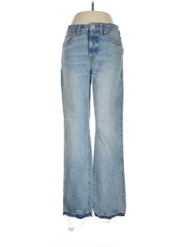 Madewell The Curvy '90s Straight Mid-Rise Jean in Barbosa Wash (view 1)