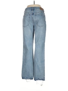 Madewell The Curvy '90s Straight Mid-Rise Jean in Barbosa Wash (view 2)