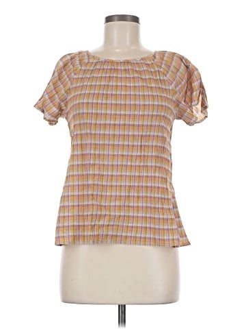 Ann Taylor LOFT Outlet Short Sleeve Blouse (view 1)