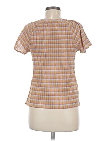 Ann Taylor LOFT Outlet Short Sleeve Blouse (view 2)