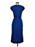 J.Crew Polka Dots Blue Casual Dress Size 00 - photo 2