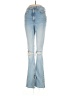Zara Hearts Blue Jeans Size 6 - photo 1