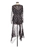 Veronica Beard 100% Silk Paisley Gray Cocktail Dress Size 4 - photo 2
