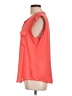 Apt. 9 100% Polyester Orange Sleeveless Blouse Size L - photo 5