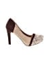 Ashley Stewart Animal Print Brown Heels Size 8 (wide) - photo 1