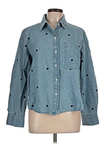 Free Assembly Denim Jacket (view 1)