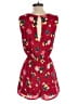 As U Wish Floral Red Romper Size XS - photo 2