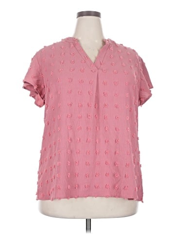 Blooming Jelly Short Sleeve Blouse (view 1)