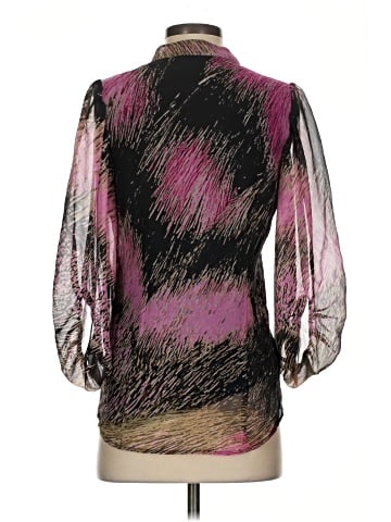Diane von Furstenberg 3/4 Sleeve Silk Top (view 2)