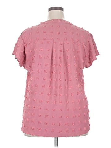 Blooming Jelly Short Sleeve Blouse (view 2)