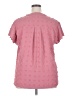 Blooming Jelly Pink Short Sleeve Blouse Size XXL - photo 2