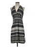 Dakini Print Gray Casual Dress Size S - photo 1