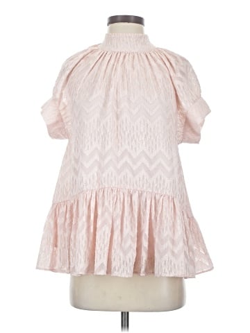 Opening Ceremony Short Sleeve Blouse (view 1)