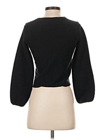 Madewell Bubble-Sleeve Cardigan Top (view 2)