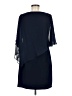 Xscape Solid Blue Cocktail Dress Size 8 (petite) - photo 2