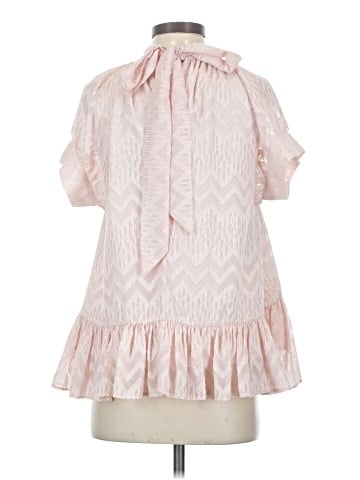 Opening Ceremony Short Sleeve Blouse (view 2)